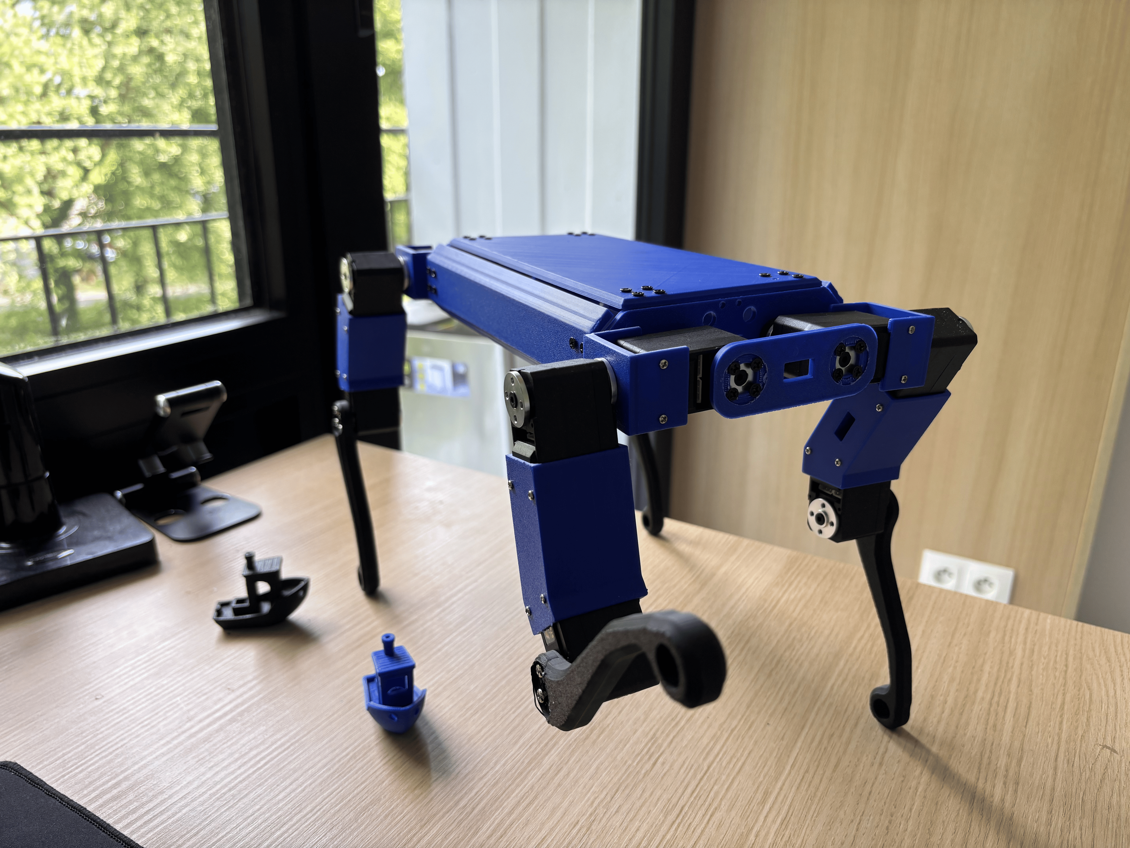 OpenRoboticDog quadruped robot prototype